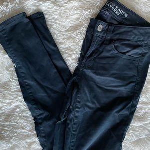 American Eagle Navy super stretch Pants/jegging
